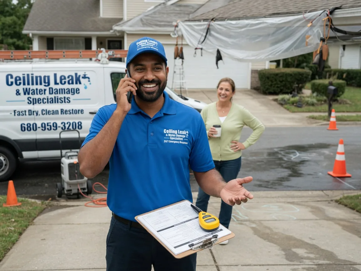 Ceiling Leak Cleanup Edinboro, PA FAQs